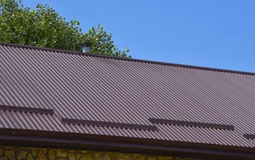 typical Newtown In St Martin corrugated roof uses